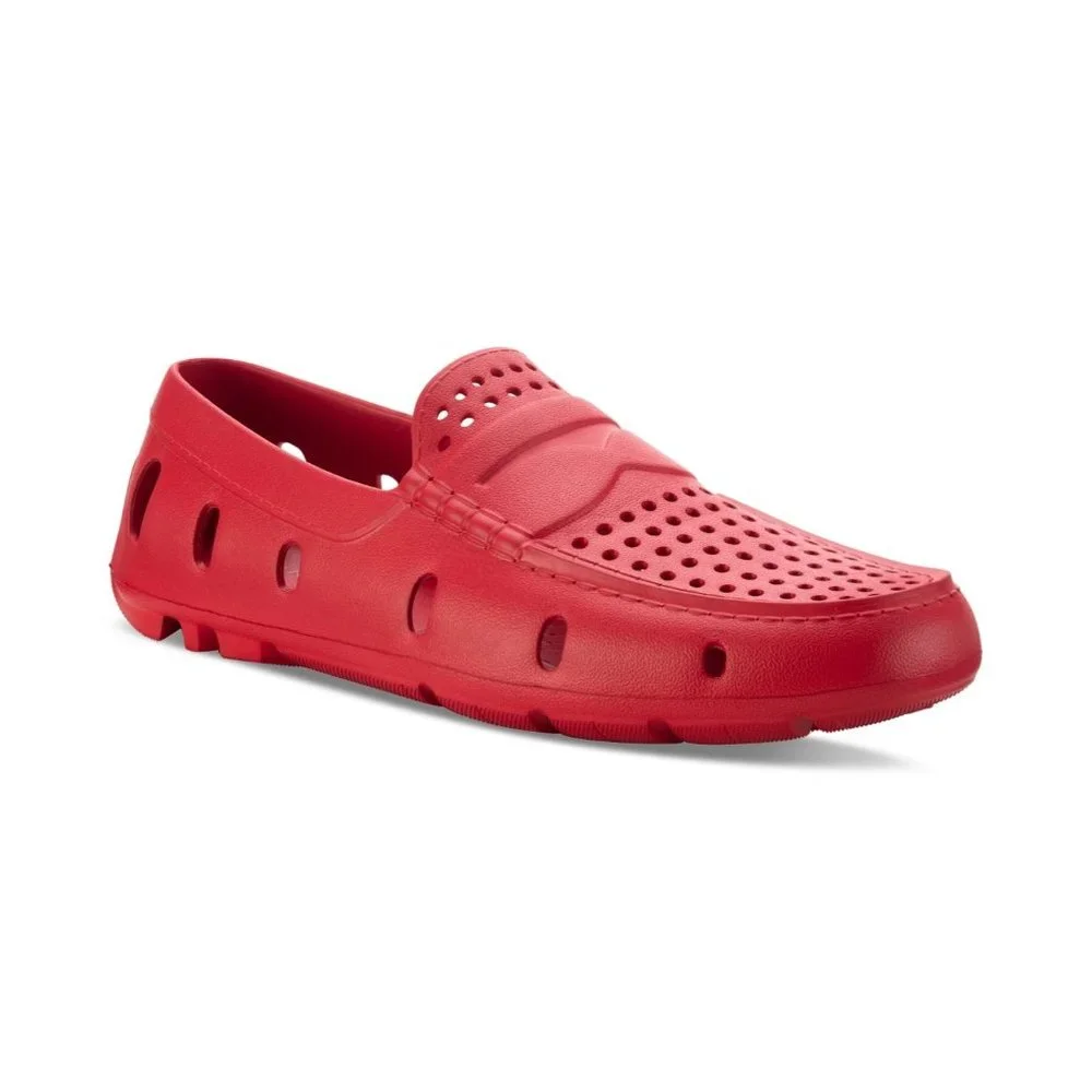 Club Room Men's Perforated Driver - Red - Size 12 - NIB - Picture 1 of 1